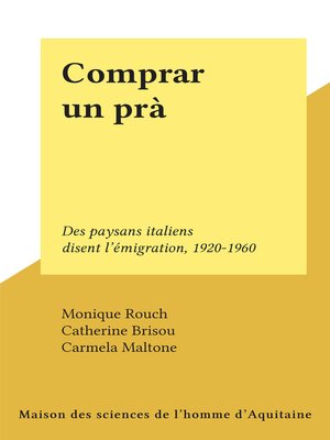 cover image of Comprar un prà
